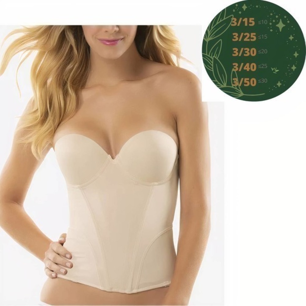 Jezebel Women's Caress Bustier-Nude 34C